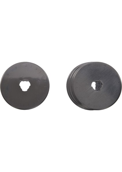 5 Adet 45MM Döner Kesici Bıçaklar Dikiş Kapitone Kutusu ile (Kesici Dahil Değildir) (Yurt Dışından)