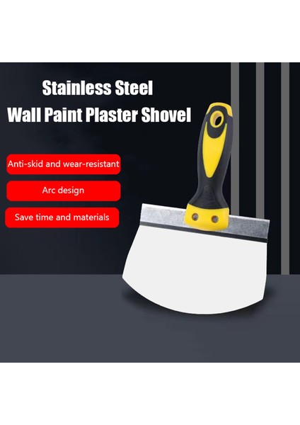 Paslanmaz Çelik Duvar Boya Alçı Kürek Macun Bıçak Kazıyıcı Bıçak Boya Besleyici Dolum Spatula Inşaat Araçları (Yurt Dışından) fiyatları