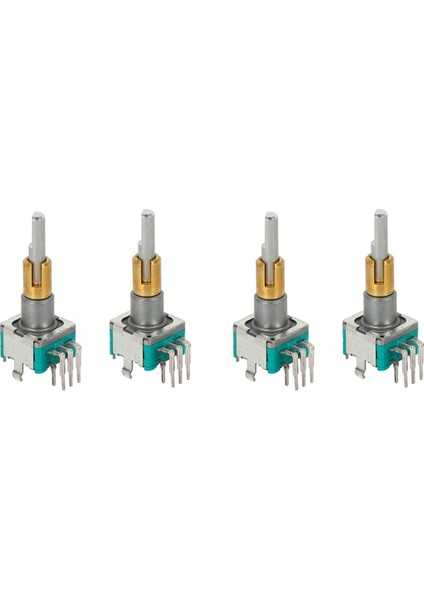 4 Adet EC11EBB24C03 Anahtarlı Çift Eksenli Kodlayıcı 30 Konumlandırma Numarası 15 Darbe Noktası Kolu 25MM (Yurt Dışından)