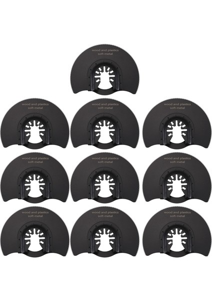 10 Adet Hcs Gömme Segment Starlock Çoklu Testere Bıçağı Paketi Salınımlı Alet Bıçakları Ahşap Alçıpan Plastik Kesmek Için (Yurt Dışından)