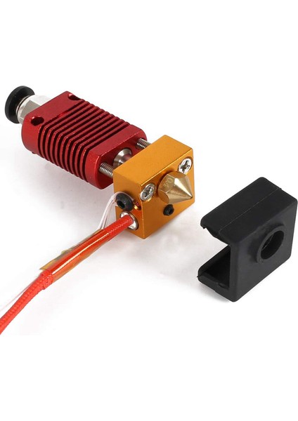 Silikon Kapaklı Oğlak Bowden Ptfe Borulu Ender 3/3 Pro Montajlı Ekstruder Hotend Için 2x Yükseltme (Yurt Dışından) fiyatları