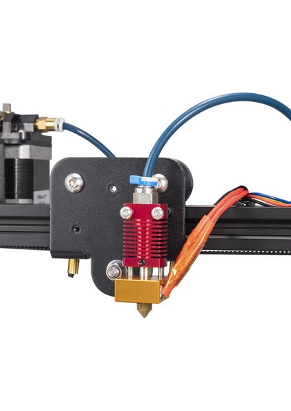 Silikon Kapaklı Oğlak Bowden Ptfe Borulu Ender 3/3 Pro Montajlı Ekstruder Hotend Için 2x Yükseltme (Yurt Dışından) indirimleri