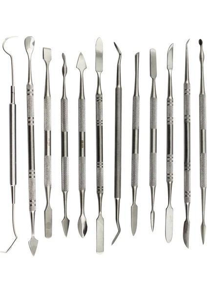 24 Adet Balmumu Oymacılar Seti Çift Uçlu Diş Balmumu Modelleme Şekillendirici Araçları Diş Seçtikleri Polimer Çömlekçilik Kil Oyma Aracı (Yurt Dışından) fiyatları