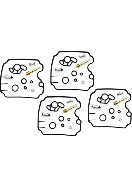 4x Yamaha TDM850 FZR1000 TRX850 Tdm 850 Fzr 1000 Motosiklet Karbüratör Tamir Kiti Yüzen Iğne Karışımı Vida Seti (Yurt Dışından)