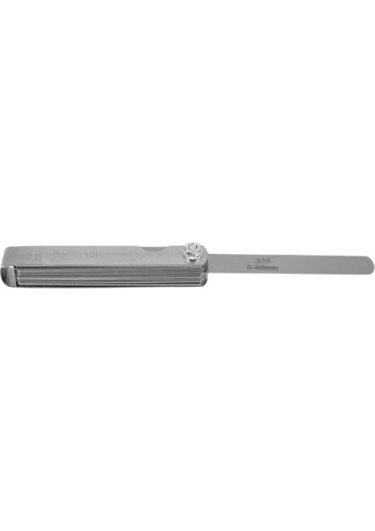 128 Takım Mesafe Ölçer Feeler Ölçer Valf Öğretme Feeler Ölçer 0.04-0.88 mm Boşluk Boyutu (Yurt Dışından)