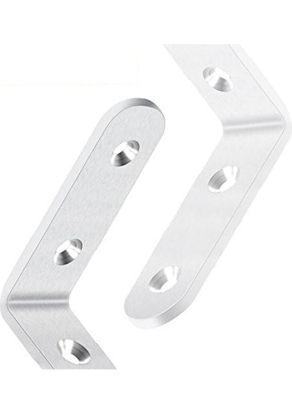 Köşeli Braket, Ahşap Masa Için Vida Bağlantılı Kalın L-Şekilli Braket Köşeli Braket, Tuvalet Masası, 20 Adet (Yurt Dışından) fiyatları