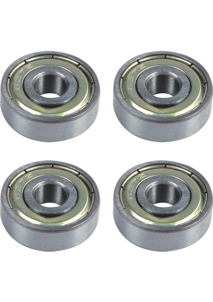 4x Gümüş Metal 627Z Sabit Bilyalı Rulman 7mm x 22MM x 8mm (Yurt Dışından)