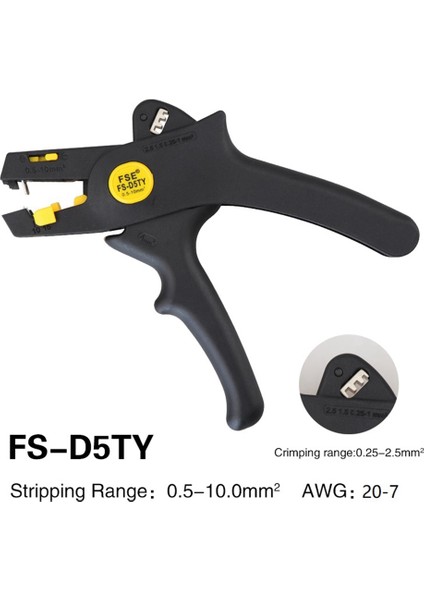 Fse Otomatik Tel Sıyırma Pensesi Kablo Tel Kesme ve Çevirme Tel Sıyırma Pensesi D5 Çok Fonksiyonlu Alet (Yurt Dışından) indirimleri