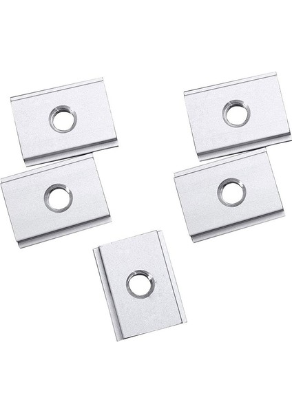 6 Adet M8 T-Track Slider Sürgülü Somun Alüminyum Alaşımlı T Yuvası Somun Profil Ağaç Işleme Aleti Yuvası Bağlantı Elemanı (Yurt Dışından)