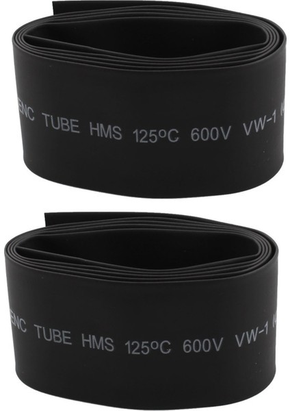 2x 30MM 2:1 Siyah Poliolefin Izolasyonlu Isıyla Daralan Boru 1m (Yurt Dışından)