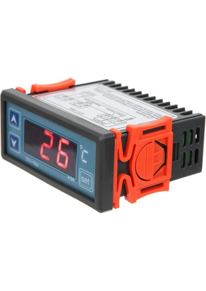 2x STC-100A Sıcaklık Kontrol Cihazı Soğuk Isı Buzdolabı Termostat Regülatörü Termoregülatör Sensörü, Ac 220 V (Yurt Dışından)