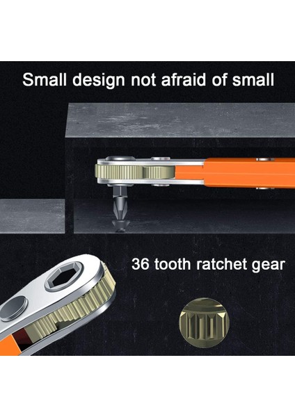 Manyetik Tornavida Seti, 11 Parça, 110 Mm, Mini Cırcırlı ve 1/4 Inç, 10 Model, Tornavida Uçlu (Yurt Dışından)