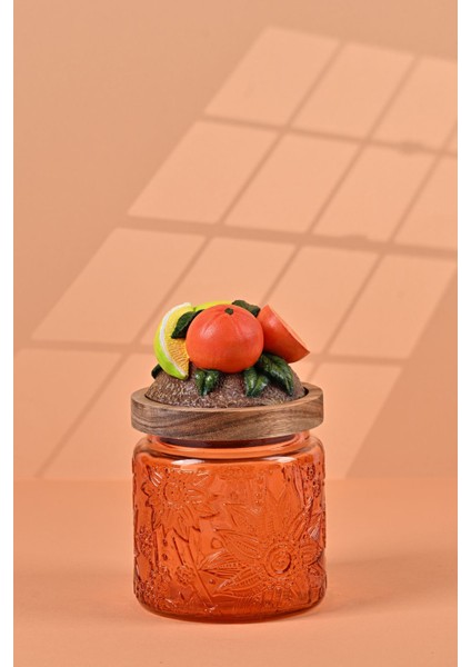 Özel Tasarım Kavanoz & Portakal 500 ml