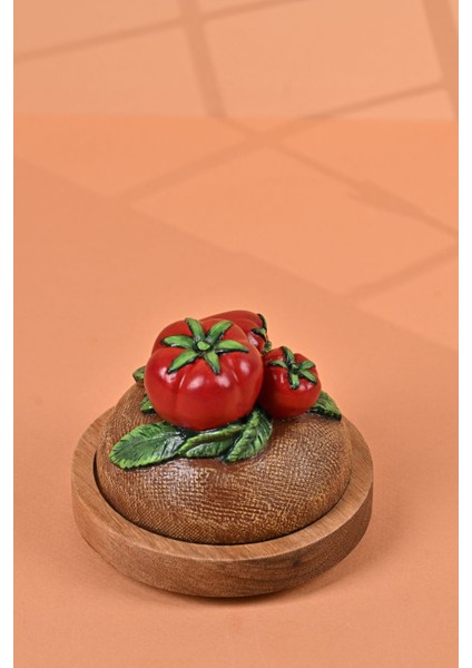 El Yapımı Özel Tasarım Kavanoz - 4'lü Set - Vakumlu Ahşap Kapaklı (Sebze Detaylı) - Yeşil Çizgili Cam - Mutfak ve Ev Dekorasyonu modelleri