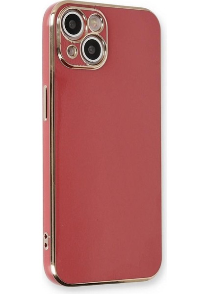 iPhone 14 Plus & iPhone 15 Plus Uyumlu Parlak Renkli Yumuşak Lazer Kamera Korumalı Silikon Kılıf