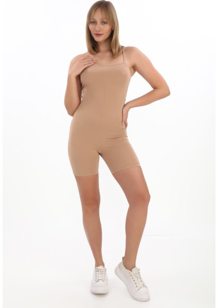 Ince Askılı Body Tulum -Ten Rengi fiyatları