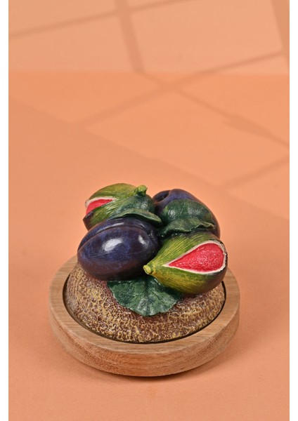 El Yapımı Özel Tasarım Kavanoz - 500 ml - Vakumlu Ahşap Kapaklı (İncir Detaylı) - Yeşil Çiçekli Kare Cam - Mutfak ve Ev Dekorasyonu fırsatları