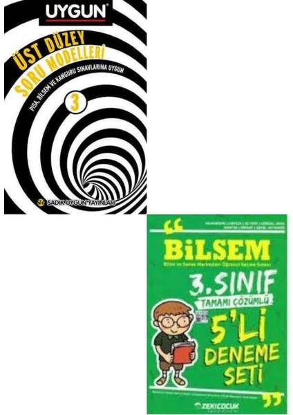 3. Sınıf BİLSEM Üst Düzey Soru Modelleri - BİLSEM 5'li Deneme Seti