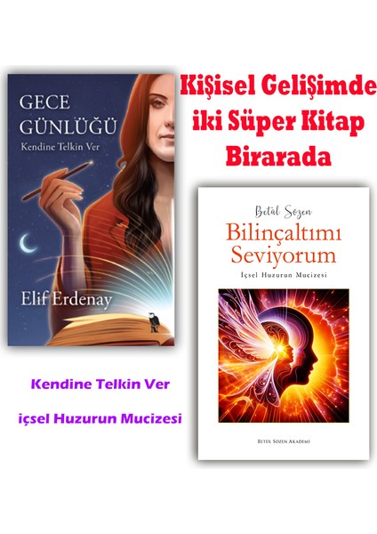 Gece Günlüğü - Bilinçaltımı Seviyorum 2 Kitap