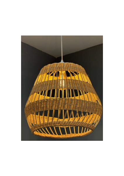Rattan Bambu Bohem Avize