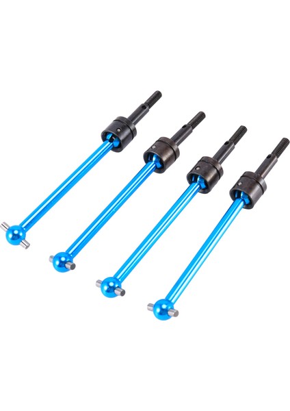 4 Adet Metal Evrensel Tahrik Mili Cvd (64MM) Tamiya Için DT03 TT02B TT-02B Rc Araba Yükseltme Parçaları Aksesuarları (Yurt Dışından)