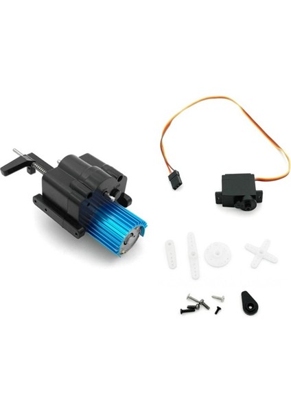 370 Motor 2 Vitesli Şanzıman Wpl B1 B14 B16 B24 C14 C24 Mn D90 MN99S Rc Araba Yükseltme Parçaları Aksesuarları (Yurt Dışından)