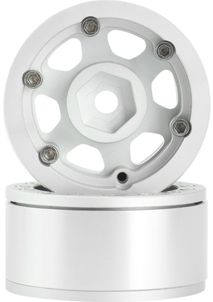 Adet 1.55 Metal Beadlock Tekerlek Jantları Hub 1/10 Rc Paletli Araba RC4WD D90 Tf2 Mst Jimny Tamiya CC01 LC70 Eksenel 90069,2 (Yurt Dışından)