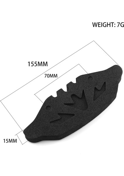 Ön Tampon Sünger Köpük 3racing Sakura D4 D5 1/10 Rc Araba Yükseltme Parçaları Yedek Aksesuarlar (Yurt Dışından) fiyatları