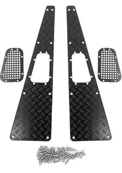 Metal Kaymaz Plaka Emme Izgarası Traxxas Trx-4 Trx4 Defender 1/10 Rc Paletli Yükseltme Parçaları Aksesuarları (Yurt Dışından)