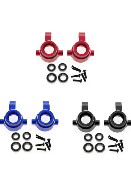 Alüminyum Direksiyon Blokları Rulman 9635 Için 1/8 Traxxas Kızak 95076-4 Rc Araba Yükseltme Parçaları Aksesuarları, Siyah (Yurt Dışından) fırsatları