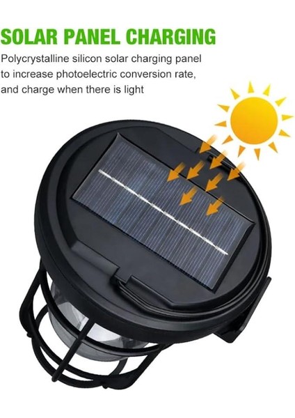 Solar Enerjili Güneş Enerjili Duvar Apliği Uzaktan Kumandalı Kamp Feneri Hareket ve Gece Gündüz Sensörlü CL-T60