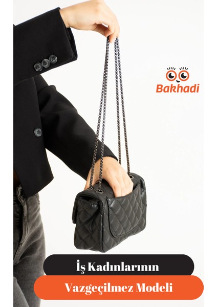 Bakhadi Zincir Askılı Omuz Çantası