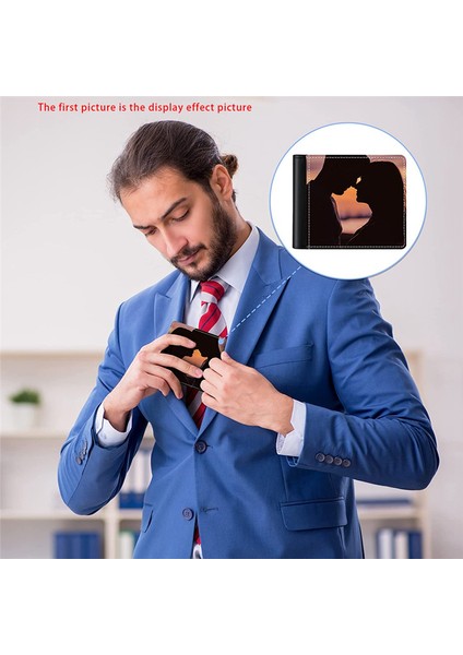 4 Adet Süblimasyon Cüzdan Boş Isı Transferi Süblimasyon Cüzdanlar Banka Kartı Tutucu Erkekler Için Hediye Ofis Seyahat Iş Malzemesi (Yurt Dışından) modelleri