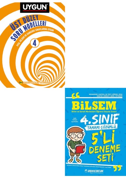 4. Sınıf BİLSEM Üst Düzey Soru Modelleri - BİLSEM 5'li Deneme Seti