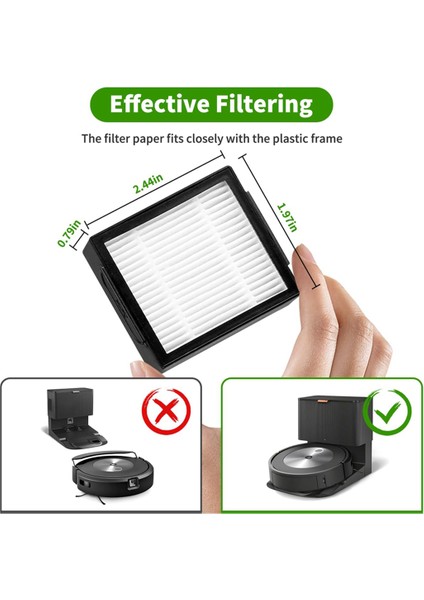 Irobot Roomba I1+ I7/ı7+ I3+ I4+I6+ I8+J7+/plus E5 E6 E7, I&e ve J Serisi Elektrikli Süpürge Için Yedek Aksesuarlar (Yurt Dışından) modelleri