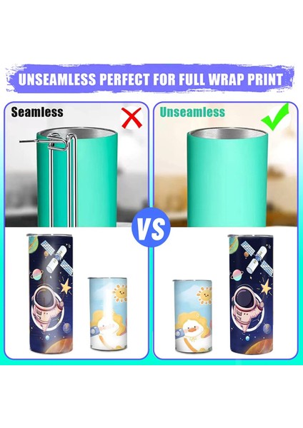 Sublimasyon Bardak Boşlukları Için Silikon Bantlar, 2 Boyutlu Elastik Sublimasyon Kağıt Tutucu, Aksesuarlar Gölgelenmeyi Önler (Yurt Dışından) fırsatları