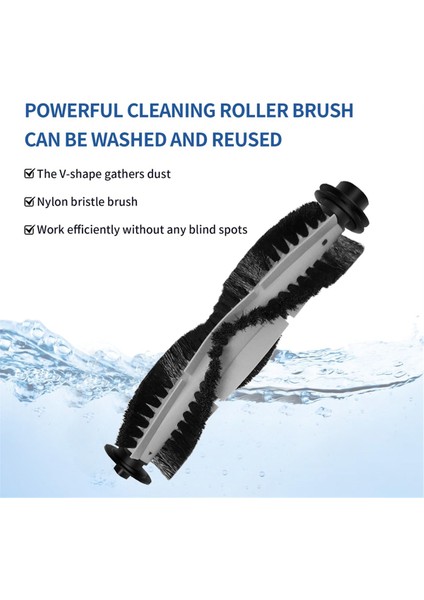 Vactidy Nimble T7 T8 Robot Süpürge Yedek Parçaları Için Ana Fırça Ev Zemin Temizleme Fırçası (Yurt Dışından) fırsatları