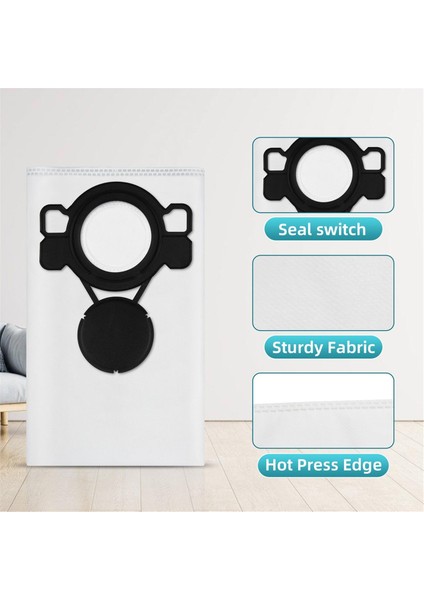 W107418353 Makita Islak/kuru Toz Emici/vakum Modeli VC4210L Için Filtre Torbaları, Büyük Kapasiteli Yedek Torbalar (Yurt Dışından) fiyatları