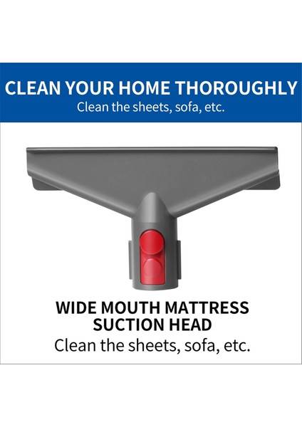 Dyson V7 V8 V10 V11 V15 Kablosuz Elektrikli Süpürgeler Için Uzatma Hortumu ve Hızlı Çıkarma Düğmesi ile Yatak Alet Takımı (Yurt Dışından) fırsatları