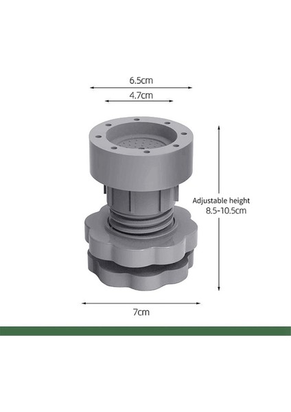 Çamaşır Makinesi Desteği Için 8 Adet Anti Titreşim Pedleri, Kurutma Makinesi Şok ve Gürültü Önleyici Ped, Yürüme Önleyici Çamaşır Makinesi Ped Kaideleri (Yurt Dışından) indirimleri