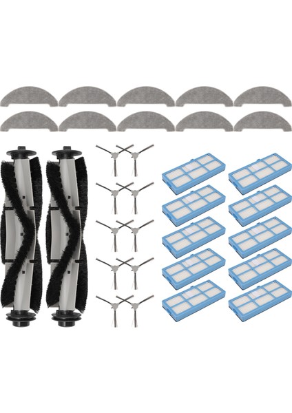 Proscenic 850T / Pioneer VC704R / Ultenic D5, D5S, D5S Pro Yedek Parça Aksesuar Ana Yan Fırça Filtre Paspas (Yurt Dışından) fiyatları