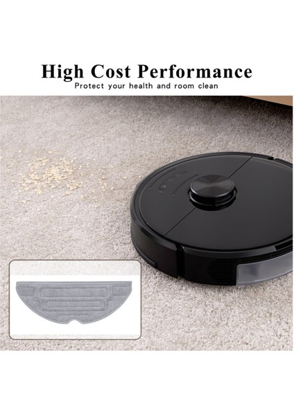 Roborock S8/s8 Plus/s8 Pro Ultra Robot Ana Yan Fırça Hepa Filtre Paspas Bezi Toz Torbası Için Yedek Parçalar (Yurt Dışından)