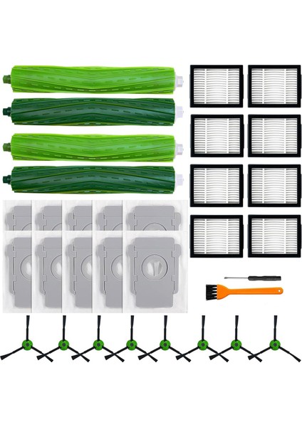 Irobot Roomba I3 I3+ I4 I6 I6+ I7 I7+ I8 I8+/plus E5 E6 E7 J7 Ie &j Serisi Elektrikli Süpürge Için Yedek Parçalar (Yurt Dışından)