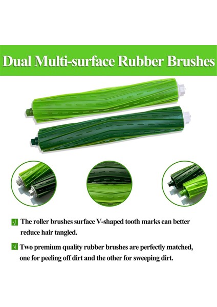 Irobot Roomba I3 I3+ I4 I6 I6+ I7 I7+ I8 I8+/plus E5 E6 E7 J7 Ie &j Serisi Elektrikli Süpürge Için Yedek Parçalar (Yurt Dışından) modelleri