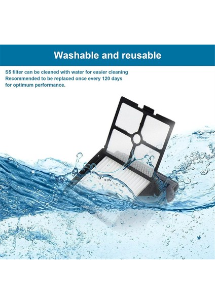 Tineco Floor One S5/floor One S5 Pro Kablosuz Islak Kuru Elektrikli Süpürge Fırçası Için Silindir Fırça Değişimi ve Filtreler (Yurt Dışından)