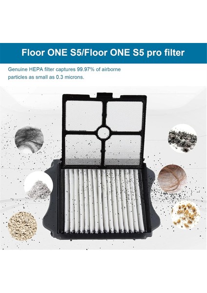 Tineco Floor One S5/floor One S5 Pro Kablosuz Islak Kuru Elektrikli Süpürge Fırçası Için Silindir Fırça Değişimi ve Filtreler (Yurt Dışından)