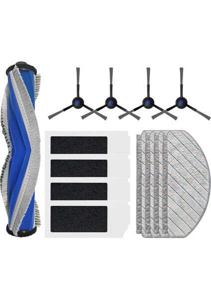 Yeedi C12 Pro Plus Yedek Ana Yan Fırça Hepa Filtre Paspas Pedleri Yedek Parçalar Aksesuarlar (Yurt Dışından)