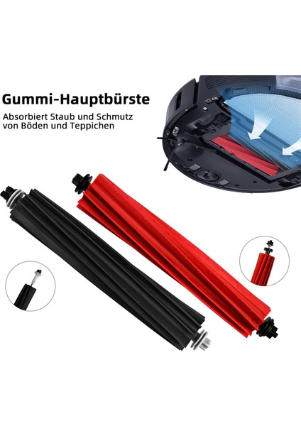 Roborock S8 Pro Ultra Robot Vakum Çift Ana Fırça Yan Fırça Hepa Filtre Paspas Bezleri Toz Torbası Yedek Parçaları (Yurt Dışından) fırsatları