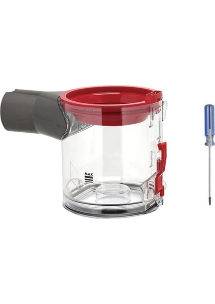 Dyson V7 V8 Elektrikli Süpürge Toz Kovası Kutusu Çöp Kutusu Motoru Ana Toz Toplama Siklon Kutusu Parçası 967699-01 (Yurt Dışından)