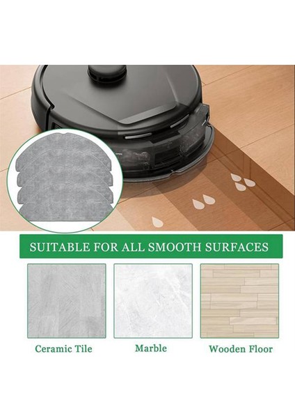 Eufy L60 Robot Süpürge Için Paspas Bezi Yedek Parçası, Mikrofiber Paspas Pedi Yıkanabilir Paspas Bezi Aksesuarları (Yurt Dışından) fırsatları